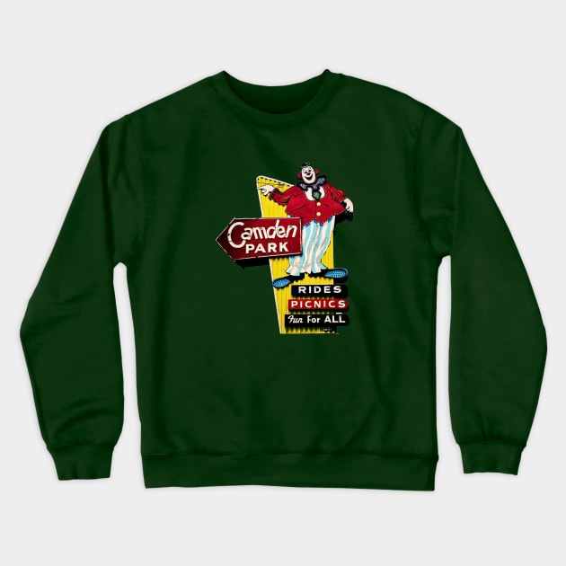 Camden Park West Virginia Crewneck Sweatshirt by casualteesinc